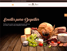 Tablet Screenshot of degustariz.com